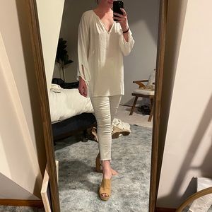 Show Me Your Mumu Astrid Tunic | White | Size Small